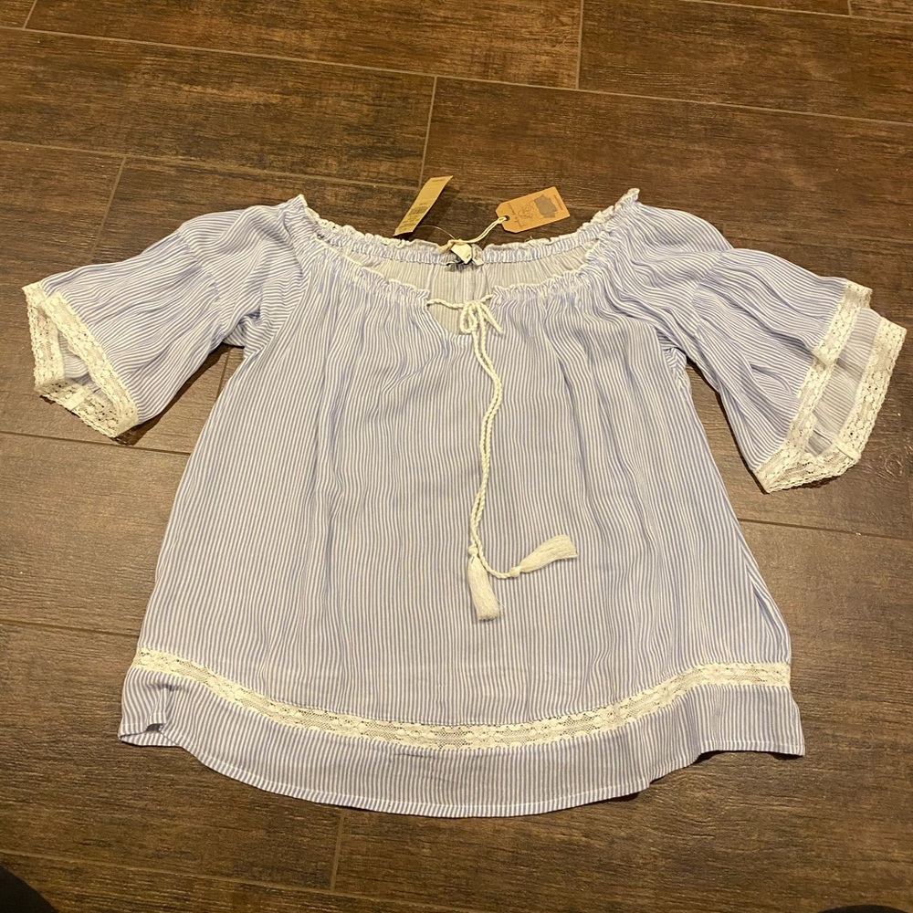 off the shoulder top